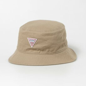 ゲス GUESS CTTN Twill Bucket Hat W/Original Label （BEG）