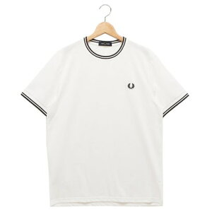 �t���b�h�y���[ FRED PERRY T�V���c �J�b�g�\�[ �c�C�� �e�B�b�vT�V���c �N���[�l�b�N �z���C�g �����Y FRED PERRY M1588 100 �iWHITE�j
