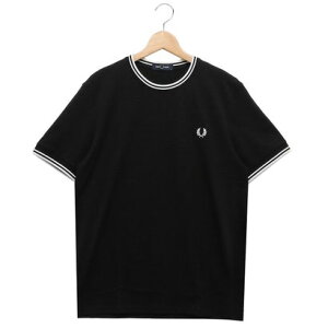 �t���b�h�y���[ FRED PERRY T�V���c �J�b�g�\�[ �c�C�� �e�B�b�vT�V���c �N���[�l�b�N �u���b�N �����Y FRED PERRY M1588 102 �iBLACK�j