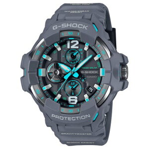 【G-SHOCK】MASTER OF G GRAVITYMASTER(グラビティマスター) / カーボンコアガード / GR-B300-1A4JF (グレー×ターコイズブルー)