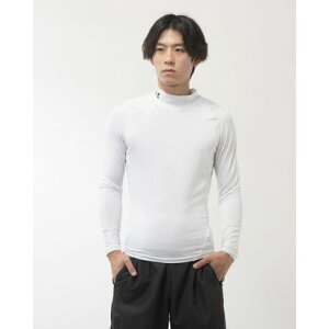 A_[A[}[ UNDER ARMOUR Y tBbglX RvbVCi[ UA HG ARMOUR COMP MOCK LS 1369606 iWhite / / Blackj
