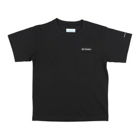 コロンビア Columbia ジュニア アウトドア 半袖Tシャツ ユースミラーズクレストグラフィックショートスリーブTシャツ PY0175 （Black）