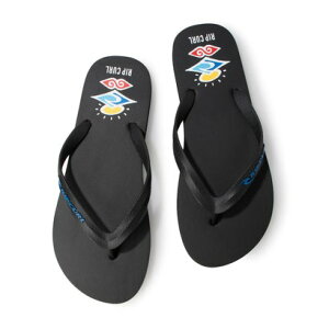 ���b�v�J�[�� RIP CURL �����Y �}���� �r�[�`�T���_�� ICONS OF SURF BLOOM OPEN TOE �T���_�� 1AKMOT �iBLACK/BLUE�j