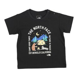 ザ ノース フェイス THE NORTH FACE アウトドア 半袖Tシャツ ショートスリーブルミナスキャンプグラフィックティー NTB32472 （ブラック）