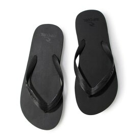 リップカール RIP CURL メンズ マリン ビーチサンダル BRAND LOGO BLOOM OPEN TOE サンダル 1AOMOT （BLACK）