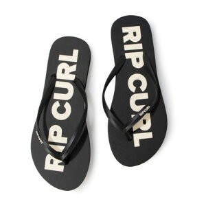 ���b�v�J�[�� RIP CURL ���f�B�[�X �}���� �r�[�`�T���_�� CLASSIC SURF BLOOM OPEN TOE �T���_�� 16FWOT �iBLACK�j