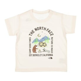 ザ ノース フェイス THE NORTH FACE アウトドア 半袖Tシャツ ショートスリーブルミナスキャンプグラフィックティー NTB32472 （オフホワイト）