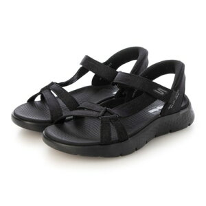 �X�P�b�`���[�Y SKECHERS SLIP-INS:GO WALK FLEX SANDAL-ILLUMINATE�i�X���b�v�C���Y�F�S�[�E�H�[�N �t���b�N�X �T���_�� - �C���~�l�C�g�j�X�|�[�c�T���_�� 141481 �i�u���b�N/�u���b�N�j