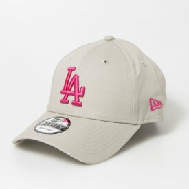 ニューエラ NEW ERA Newera キャップ ナインフォーティ ヤンキース ドジャース 野球 940 ベースボールキャップ 野球帽 帽子 ハット NEWERA 9FORTY LEAGUE BASIC CAP （LAストーン×ピンク）