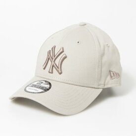 ニューエラ NEW ERA Newera キャップ ナインフォーティ ヤンキース ドジャース 野球 940 ベースボールキャップ 野球帽 帽子 ハット NEWERA 9FORTY LEAGUE BASIC CAP （NYストーン×ベージュ）