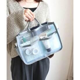 トライシル Trysil 【バッグインバッグ/軽量/スパ】メッシュバッグインバッグ大 （ライトブルー）