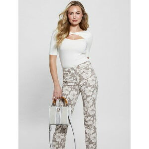 QX GUESS KERIMA Bamboo 2 Compartment Mini Tote iNDLj g[gobO fB[X