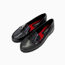 ローファー （Rubber Black(中敷き赤)）