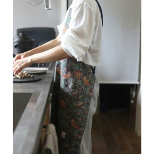 ジュビリー Jubilee ウィリアムモリス柄 コットンキャンバスエプロン (その他1)