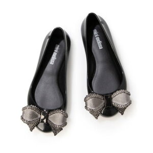 �����b�T melissa MINI MELISSA SWEET LOVE INF �iBLACK/DARK GREY�j