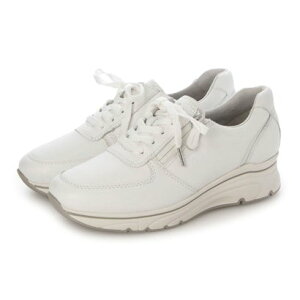 タマリス Tamaris サイドジップスニーカー (ホワイト)