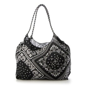 スタイルブロック STYLEBLOCK ペイズリー柄トートバッグ （ブラック）