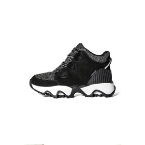 �\���� SOREL KINETIC IMPACT CARIBOU PLUS WP (Waterproof) �iBlack/Sea Salt�j