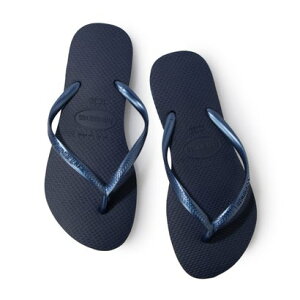 �n���C�A�i�X Havaianas ���o�[�r�[�`�T���_�� Slim-Navy-Blue �iNavy Blue�j
