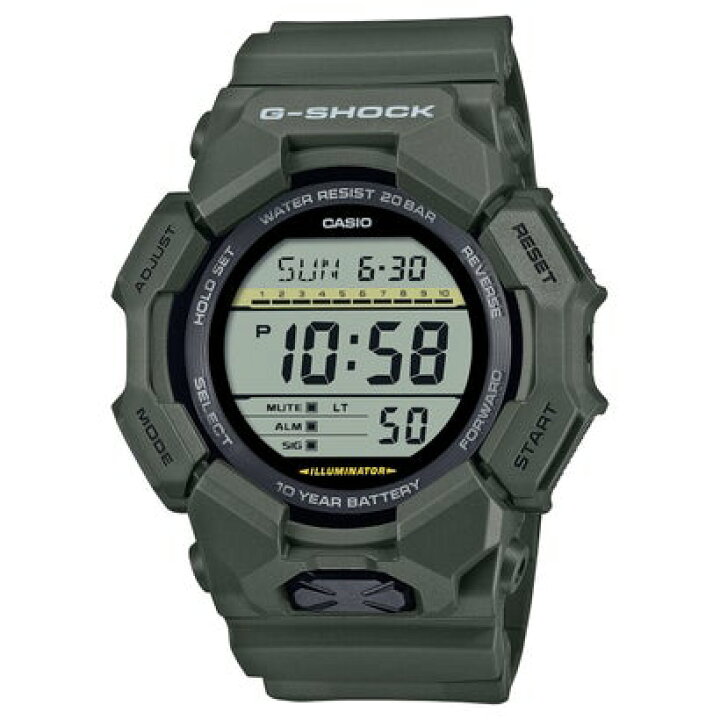 楽天市場】【G-SHOCK】GD-010シリーズ / GD-010-3JF （カーキ 