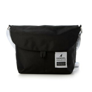 �J���S�[�� KANGOL KANGOL Emma �V�����_�[�o�b�O �i�u���b�N/�z���C�g�j