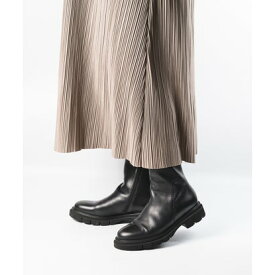 ルカ グロッシ Luca Grossi ローヒールショートブーツ （ブラック）