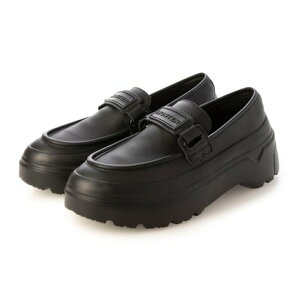 ハンター HUNTER リファインド エクスプローラー フラットフォーム ローファー (ブラック)