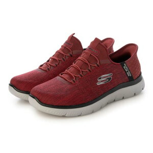 �X�P�b�`���[�Y SKECHERS SLIP-INS:SUMMITS - KEY PACE�i�X���b�v�C���Y�F�T�~�b�c - �L�[ �y�[�X�j�o���W�[���[�X�X���b�|���X�j�[�J�[ 232469W ���C�h�t�B�b�g �i���b�h/�u���b�N�j
