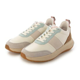 フィットフロップ fitflop F-MODE FLOW SUEDE-MIX FLATFORM SNEAKERS （Classic Tan Mix）