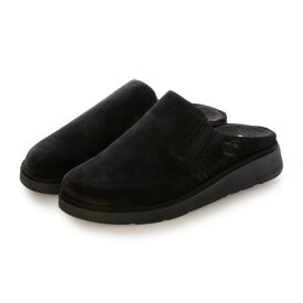 フィットフロップ fitflop GEN-FF ELASTICATED SUEDE MULES （Black）