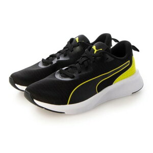 プーマ PUMA 504 フライヤー LITE MU JR 310341 (ブラック×ライム)