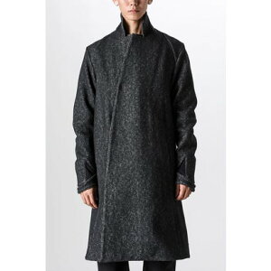 �J���X �v���W�F�N�g Xaris Project Crossover Long Coat �iBlack Over Gray�j