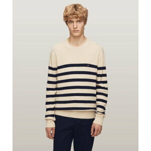 �g�~�[ �q���t�B�K�[ TOMMY HILFIGER �X�g���N�`���[�N���[�l�b�N�Z�[�^�[ �i�}���`�j