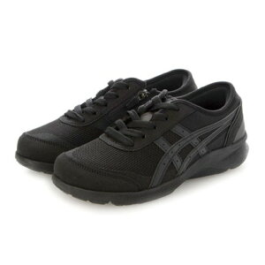 アシックス ASICS レディース ウォーキングシューズ アシックスハダシウォーカー HADASHIWALKER1292A066 1292A066 (ブラック×ブラック)