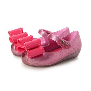 �����b�T melissa MINI MELISSA ULTRAGIRL CLASSIC BOW BB �iGLITTER PINK�j