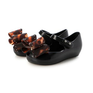 �����b�T melissa MINI MELISSA ULTRAGIRL CLASSIC BOW BB �iBLACK TURTLE�j