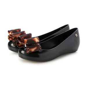 �����b�T melissa MELISSA ULTRAGIRL CLASSIC BOW AD �iBLACK/TORTOISESHELL�j