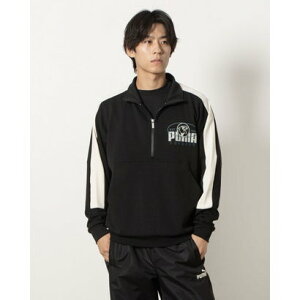 �v�[�} PUMA �����Y �X�E�F�b�g�p�[�J�[ CORE HERITAGE MX �g���b�N�n�[�t�W�b�v�v���I�[�o�[_ 683588 �i�v�[�} �u���b�N�j