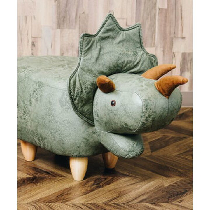 楽天市場】アンファンス EN FANCE 恐竜モチーフのスツール Triceratops 