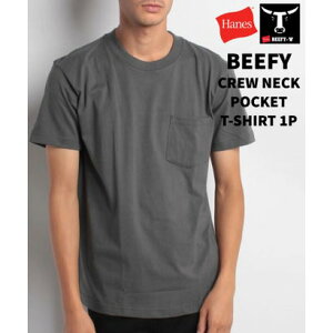 �W�[���Y���C�g JEANS MATE �yHANES�zBEEFY-T �|�P�b�gT�V���c �i�`���R�[���O���[�j�w�C���Y �r�[�t�B�[ ���j�Z�b�N�X ���n ���� �N���[�l�b�N �|�P�b�g�t�� �p�b�NT ��� ���� �� 100�� �R�b�g��