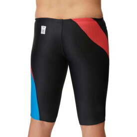 アリーナ arena ARENA アリーナ スイミング 水泳 アクアレーシング スパッツ ハーフレッグ メンズ WA【返品不可商品】 （BLK/RED/Lブル）
