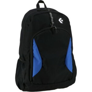 コンバース CONVERSE CONVERSE コンバース デイパックLL Dパック 約37L リュック リュックサック バックパ (ブラック/Rブルー)
