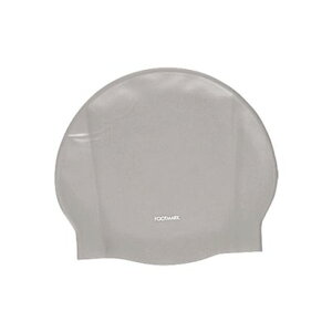 フットマーク FOOTMARK FOOTMARK フットマーク スイミング スクールシリコン メンズ レディース スイムキャッ (シルバー)