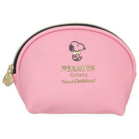 シネマコレクション cinemacollection スヌーピー コスメポーチ コスメティックシェルポーチ てくてく PK ピーナッツ スモールプラネット （メーカー指定色）
