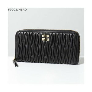 �~���E�~���E Miu Miu MIUMIU �����z MATELASSE �}�e���b�Z 5ML506 2FPP �iF0002/NERO-�u���b�N�j
