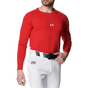 アンダーアーマー UNDER ARMOUR UNDER ARMOUR アンダーアーマー 野球 ヒートギア コンフォート フィッティド ロング【返品不可商品】 (RED)