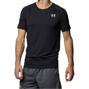 アンダーアーマー UNDER ARMOUR UNDER ARMOUR アンダーアーマー UAヒートギア フィッティド ショートスリーブシャツ 【返品不可商品】 (BLK)