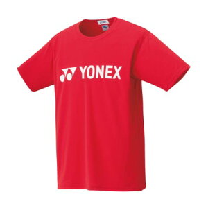 ヨネックス YONEX Yonex ヨネックス テニス ジュニアドライTシャツ シャツ UVカット 吸汗速乾 制電 ベリ (サンセットレッド)