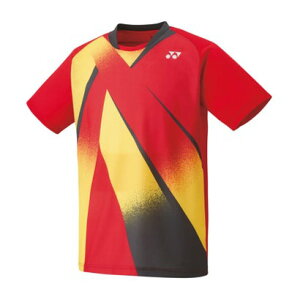 ヨネックス YONEX Yonex ヨネックス テニス ユニゲームシャツ フィットスタイル 10537 496 (サンセットレッド)