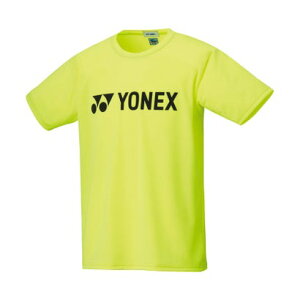 ヨネックス YONEX Yonex ヨネックス テニス ジュニアドライTシャツ シャツ UVカット 吸汗速乾 制電 ベリ (シャインイエロー)
